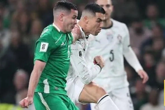 تقييم لاعبو البرتغال وايرلندا في الشوط الاول