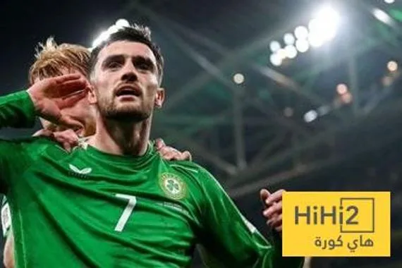 البرتغال تتأخر بهدفين في الشوط الاول ضد ايرلندا