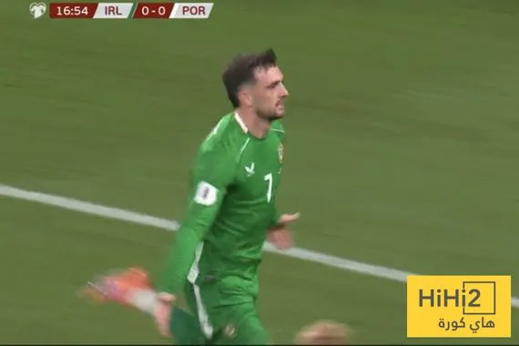 أيرلندا تتقدم بالهدف الأول ضد البرتغال