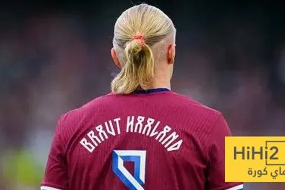 كم مساهمة تهديفية لهالاند هذا الموسم