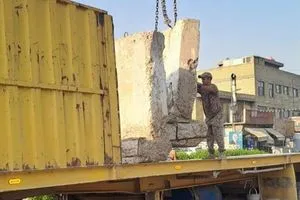 السفارة البابوية تودع الكتل الكونكريتية فتح طريق مهم وسط بغداد