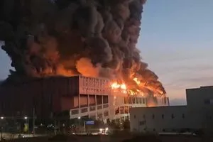 حريق ضخم بمركز تجاري في كوريا الجنوبية وكالة الانباء العراقية واع