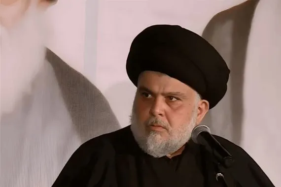 احدث ظهور للسيد مقتدى الصدر وهو يتجول في الحنانة بمحافظة النجف