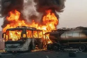 مصرع 45 معتمرا هنديا بحادث سير في السعودية