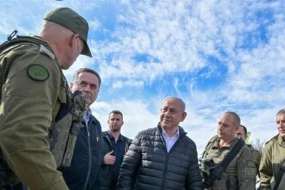 نتنياهو وكاتس يتجولان في سوريا