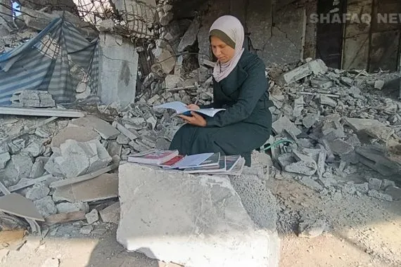 أدب من ركام غزة كاتبة فلسطينية تروي قصة مأساوية لنهاية حياتها الزوجية شفق نيوز