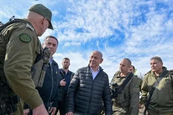 نتنياهو وكاتس يجريان جولة في سوريا