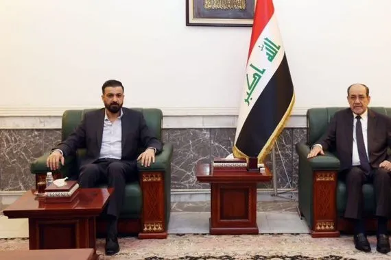 المالكي والكربولي يبحثان تشكيل الحكومة الجديدة