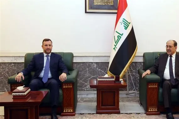 المالكي يستقبل سفير إيطاليا ويبحث تعزيز العلاقات الثنائية