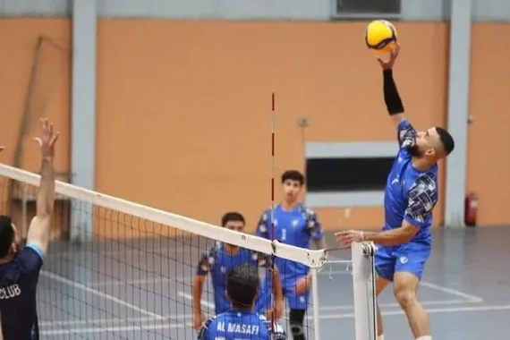 ثمانية انتصارات في دوري الطائرة العراقي الممتاز شفق نيوز