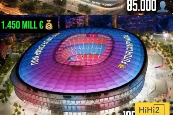 نشر صورة كاذبه عن تكاليف برشلونة وريال مدريد في تطوير الملاعب