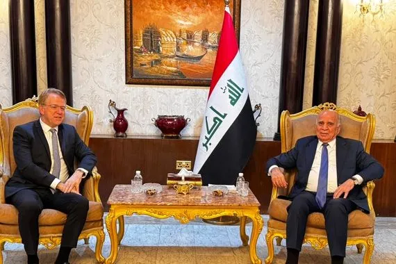 بغداد وباريس يبحثان زيادة التنسيق في ملفات الاهتمام المشترك