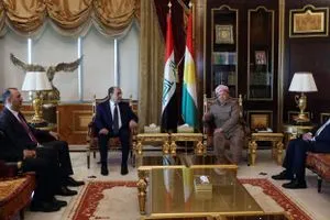 مقرب منه المالكي بحث مع بارزاني المرشحين للرئاسات وأكدا الشراكة شفق نيوز