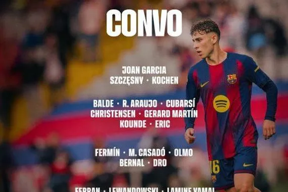 5 غيابات وعودة النجوم قائمة برشلونة الرسمية لمواجهة بلباو