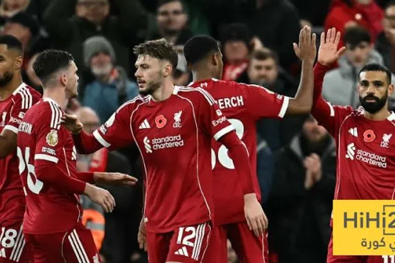 الرسم التكتيكي لتشكيلة ليفربول ضد نوتينغهام