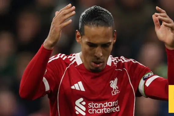 تعليق فان دايك بعد السقوط امام نوتيغهام