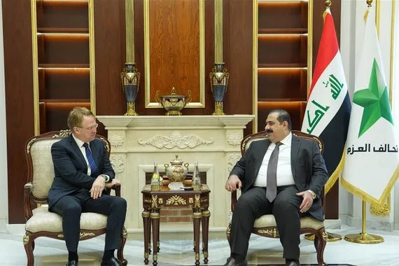السامرائي يستقبل السفير الفرنسي ويؤكد أهمية تعزيز الحوار بين القوى للحفاظ على الاستقرار السياسي العراقي