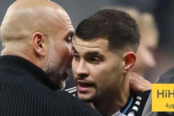 غوارديولا يكشف حديثه مع غيماريش بعد الهزيمة امام نيوكاسل يونايتد