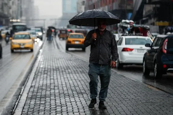 طقس العراق أمطار وانخفاض في درجات الحرارة وكالة الانباء العراقية واع