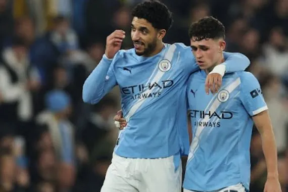 الرسم التكتيكي لتشكيلة مانشستر سيتي ضد باير ليفركوزن