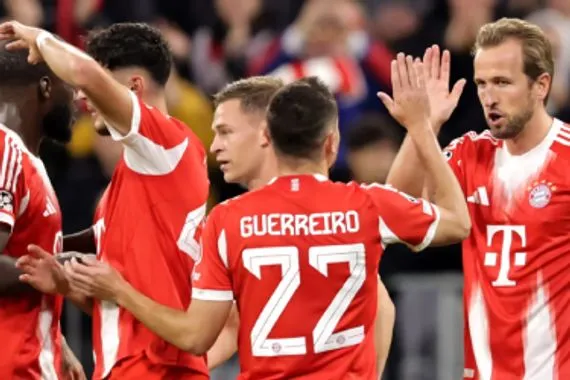 صور استعدادات نجوم بايرن ميونخ لمواجهة أرسنال