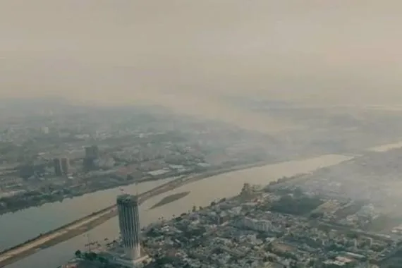 سحابة دخان على دجلة بغداد تعيش أسوأ أيام التلوث منذ عقود