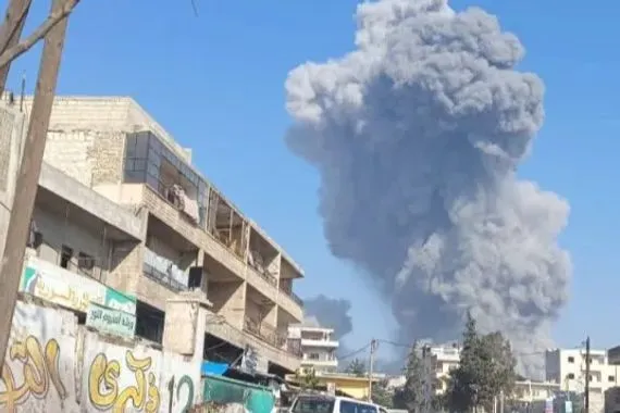 المرصد السوري 14 قتيلاً وجريحاً بانفجار إدلب شفق نيوز