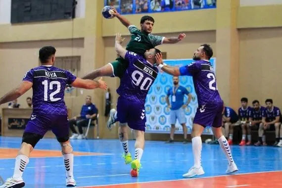 اليوم ثلاث مباريات ضمن الدور السادس لنخبة اليد وكالة الانباء العراقية واع