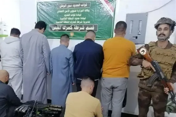متسللين وصيادين ومخالفين لشروط الإقامة عمليات امنية في ثلاث محافظات