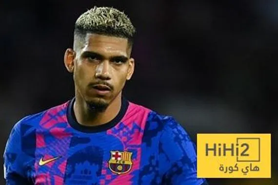 رسالة اراوخو في غرفة ملابس برشلونة