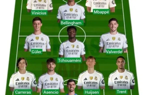 تشكيلة ريال مدريد المتوقعة لمواجهة جيرونا في الدوري الإسباني