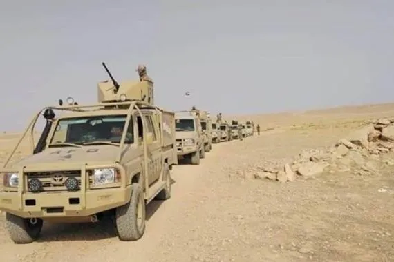 الحشد الشعبي يقتحم مناطق صحراوية تحوي انفاقا للارهاب في الانبار