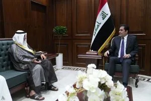 المندلاوي وأمين عام مجلس الأمة الكويتي الأسبق يبحثان مستجدات الساحة المحلية وأحداث المنطقة وكالة الانباء العراقية واع
