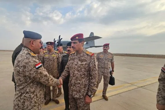 وفد عسكري برئاسة رئيس أركان الجيش يصل ميسان وكالة الانباء العراقية واع
