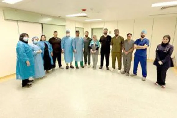 تداخل جراحي عاجل ينقذ مريضاً بعمر 100 عام