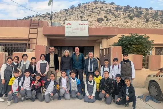 رحّالان من المانيا في دروب كردستان العراق