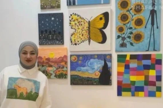 من الصيدلة إلى عالم الألوان رنين تحيي شغفها بالصلصال الملون صور شفق نيوز