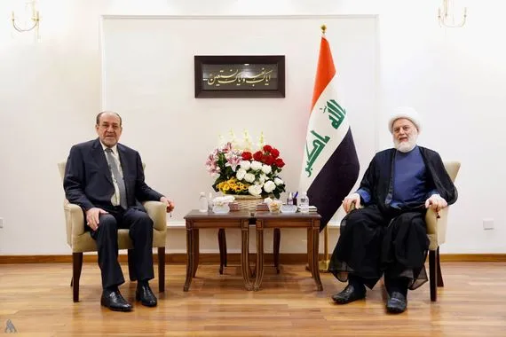 المالكي والشيخ حمودي يدعوان الى تشكيل حكومة قوية برؤية تصحيحية واقعية وكالة الانباء العراقية واع