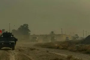 الحشد الشعبي ينفذ عملية مسح وتفتيش في قضاء الطارمية شمالي بغداد