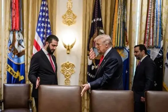 ترامب إسرائيل يجب ان تحافظ على حوار قوي وحقيقي مع سوريا