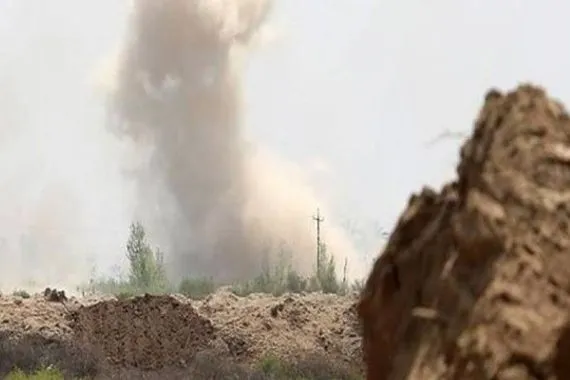 إصابة عنصرين من الحشد الشعبي بانفجار عبوة ناسفة غربي الأنبار