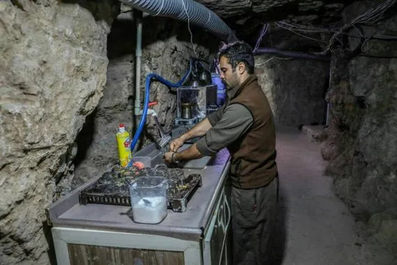 كيف يعيش المقاتلون في جبال قنديل