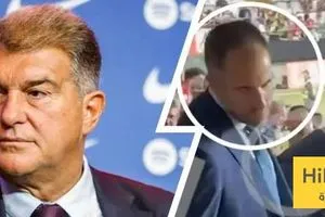 قناة ريال مدريد من جديد توجه اصابع الاتهام لرئيس لجنة الحكام وهو بجانب لابورتا