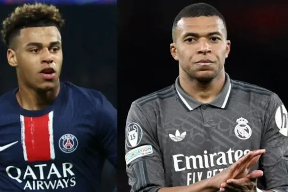 رسالة مبابي لـ دوي بعد حصوله على جائزة الفتى الذهبي