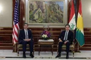 البارزاني وريغاس يشدّدان على محاسبة مهاجمي كورمور