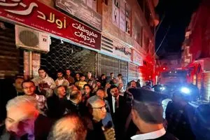 مصر وقوع ضحايا جراء اندلاع حريق بمعرض ملابس في المنصورة