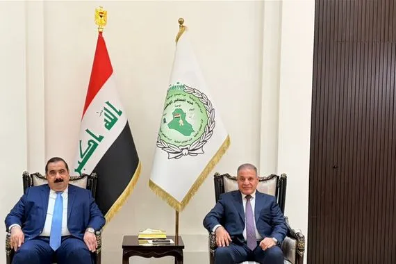 السامرائي و أبو مازن يبحثان استحقاقات المرحلة المقبلة