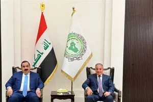 السامرائي و أبو مازن يبحثان استحقاقات المرحلة المقبلة