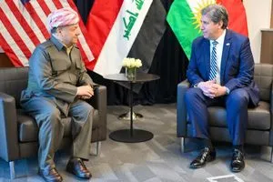 مسعود بارزاني يصف افتتاح أكبر قنصلية أميركية في كوردستان بـ اليوم التاريخي شفق نيوز