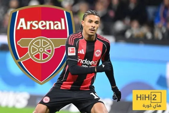 ارسنال يستهدف جناح فرانكفورت الشاب